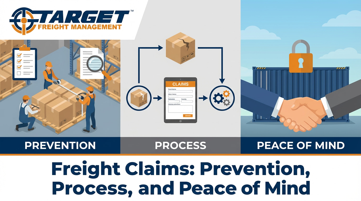 Freight claims management process and shipment documentation by Target Freight Management